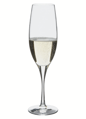 DARTINGTON CRYSTAL SPECIAL RESERVE VINTAGE CHAMPAGNE FLUTE GLASS